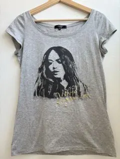 INDIVIT インディヴィ　Ｔシャツ M グレー　オフショルダー安室ちゃん風