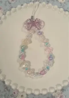 マーメイド ビーズキーホルダー