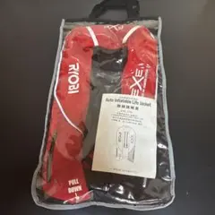 明日まで値下げ　RYOBI EXE 118 ライフジャケット　桜のマーク RYOBI リョービ タイプA 自動膨張式ライフジャケット 桜マーク