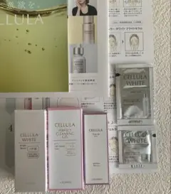 トライアルセット・サンプル CELLULA WHITE 試してみた】トライアルセットEX(C) Excellulaのリアルな