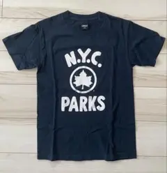 ONKY NY プリントTシャツ ネイビー