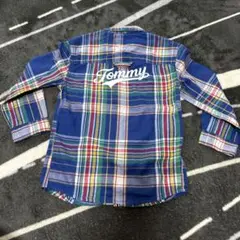 92 Tommy Hilfiger チェック柄長袖シャツ