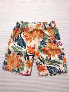 ［8/16］美品　CLOSSHI baby ボタニカル柄　短パン