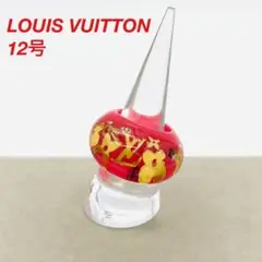 LOUIS VUITTON ルイヴィトン リング 指輪 プラスチック ピンク