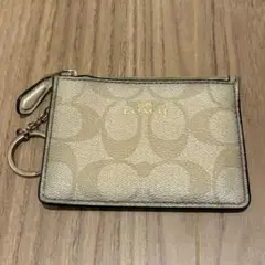 COACH パスケース・定期入れ ベージュ