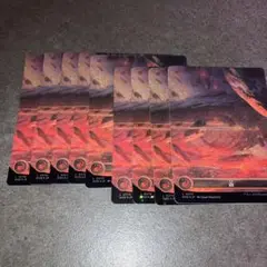 久遠の終端　山　ギャラクシーfoil 9枚セット　日本語　MTG