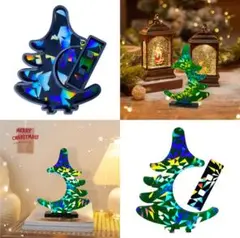 匿名配送♡シリコンモールド☆キラキラ☆ホログラム☆クリスマスツリー