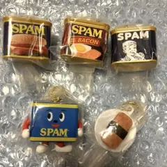 SPAM スパム　ミニチュアチャーム　フルコンプ　ガチャ