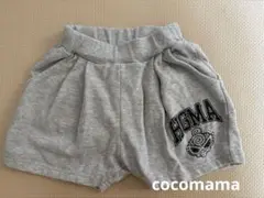 ヒステリックミニ　スエットハーフパンツ　グレー　100