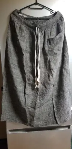 45rpm麻スカート