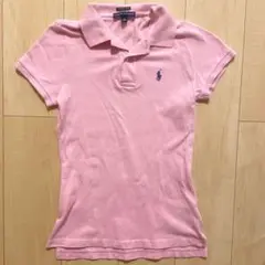 Ralph Lauren ピンク ポロシャツ 半袖 XS