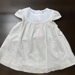 再度値下げ☀︎美品☀︎familiar 花柄ワンピース 70サイズ