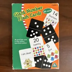 Giant Number Flash Cards かず 英語 フラッシュカード