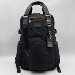 【美品】トゥミ ルジュヌ リュック ナイロン レザー A4可 メンズ ブラック