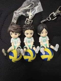 ハイキュー プチっとのりマス キーホルダー
