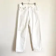 【リーバイス】520 ホワイトデニムパンツ Gパン ストレート Ｗ31 L34