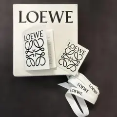 LOEWE ホワイトボックス リボン カード