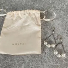 ノジェス コットン パール ピアス