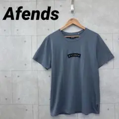 Afends アフェンズ Ｔシャツ ワッペン メンズ L グレー