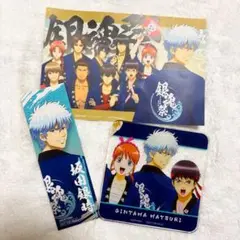 銀魂祭 坂田銀時 アクリルコースター 缶バッジ ポストカードセット