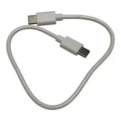 ✨2個セット✨ USB Type C ケーブル 0.3m 白 充電 携帯 スマホ