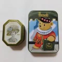 Harrods 1909年デザイン Harrods TeddyBear 空き缶