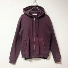 John UNDERCOVER ニット切替 ジップアップパーカー フーディ