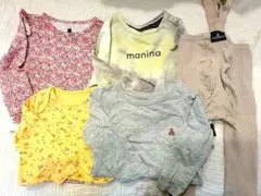 GAP☆PUPPAPUPO☆maninaロンパース5枚セット80〜90cm