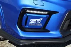 デルタスピード WRX STI VAB LEDライナー使用車 フォグカバー