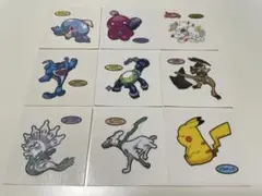 新品　ポケモンパンシール　デコキャラシール　まとめ売り　ステッカー　ピカチュウ