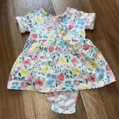 コットン生地ワンピース 90