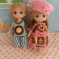 ミキちゃんマキちゃん用　リクくん　ハンドメイド服セット