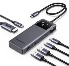 【美品】UGREEN Uno 6-in-1 USB-Cハブ