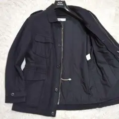 極美品 MHL 2way ライナー ミリタリージャケット ドローコード スミクロ