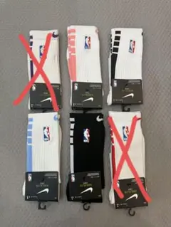 NIKE NBA ソックス スポーツバスケソックス靴下2足 25-28cm