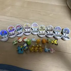ポケモン バスボール フィギュア 16点セット イーブイほか ポケモンボール9点