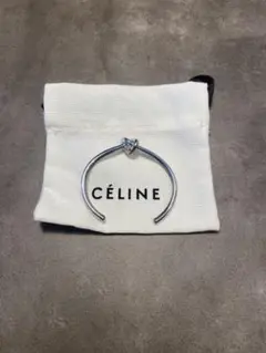 CELINE セリーヌ ノットブレスレット シルバー M(C2)