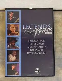 【 リージョンコード違い】Eric Clapton/ Legends Live
