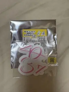 阪神　サインアクリルチャーム　中野