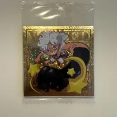 ワンピースウエハース12 ゴールドパラレル ニカ ルフィ　裏ナミ