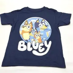 BLUEY キャラクター Tシャツ ネイビー 4サイズ