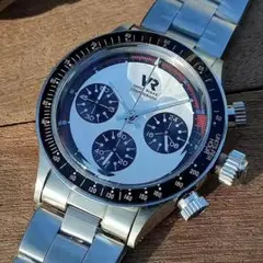 セール　新品　ポールニューマン パンダ 　オマージュ クォーツ