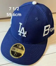 激レア New Era 59FIFTY ドジャース 7 1/2
