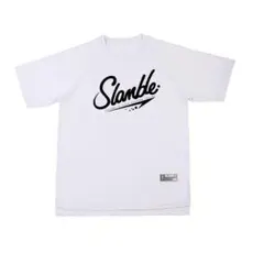 新品SLAMBLE ホワイト　Tシャツ L
