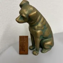 ビクター犬　ニッパー犬　置物　ヴィンテージ　青銅　ゴールド
