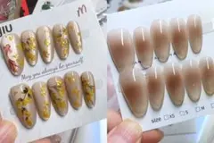 ネイルチップ M サイズ２点セット