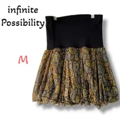 infinite Possibility ミニフレアスカート【M】ブラック系