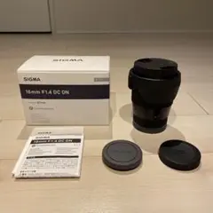 【未使用に近い】SIGMA 16F1.4 DC DN(NDフィルター付き)