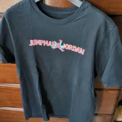Jordan JUMP MANロゴ Tシャツ 黒　ne