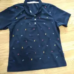 PERSON'S SPORTS ネイビー ポロシャツ 半袖